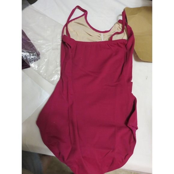NEW IN PACKAGE LEAPIN LEOTARDS DANCE LEOTARD BURGUNDY COLOR SIZE ADULT SMALL - Picture 4 of 4